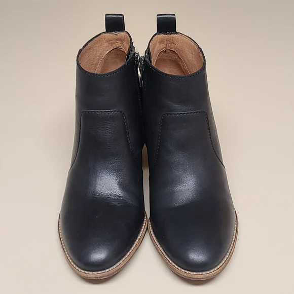 Madewell Brenner leather side zip ankle boots size 6 - Picture 3 of 12
